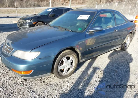 1997 Acura Cl 3.0 из США, поврежденный, VIN 19UYA2258VL005250